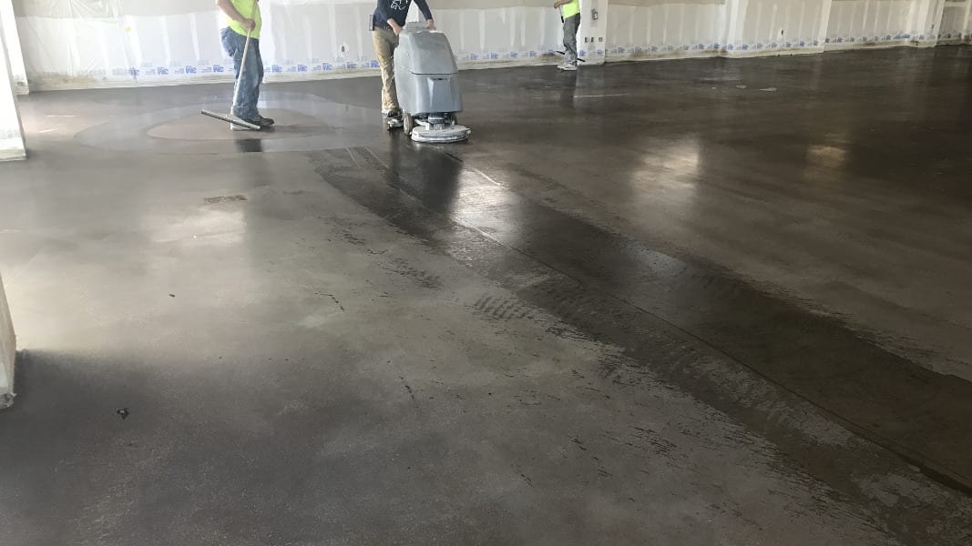 Commercial Polished Concrete Treadwell   Polish Refresh 04 