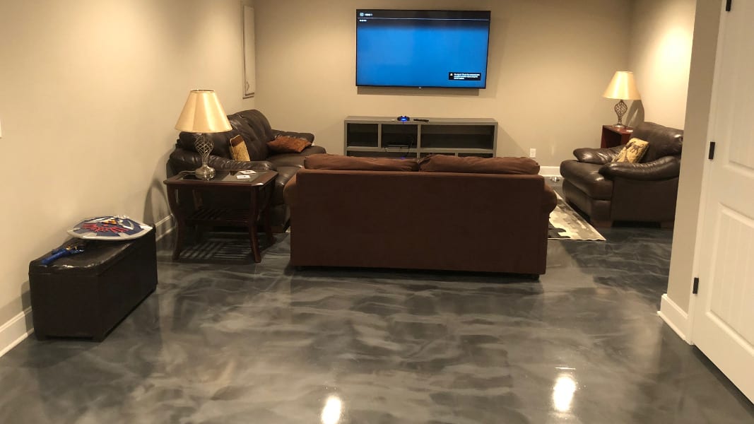 Residential Epoxy Flooring Treadwell