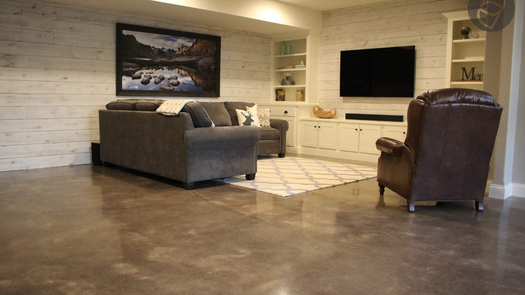 Residential Polished Concrete Treadwell