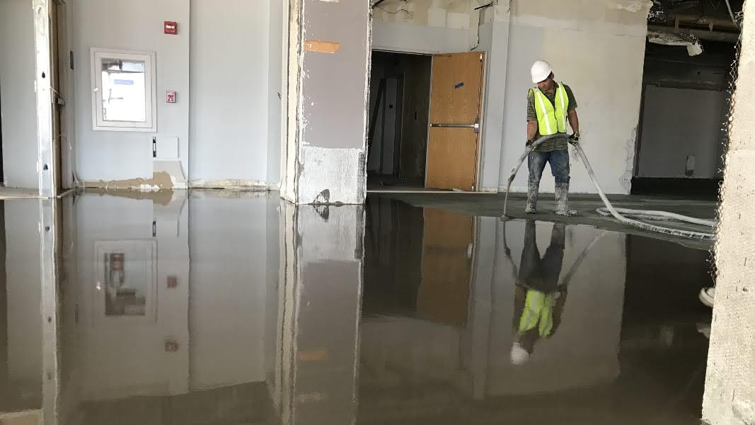 concrete floor leveling