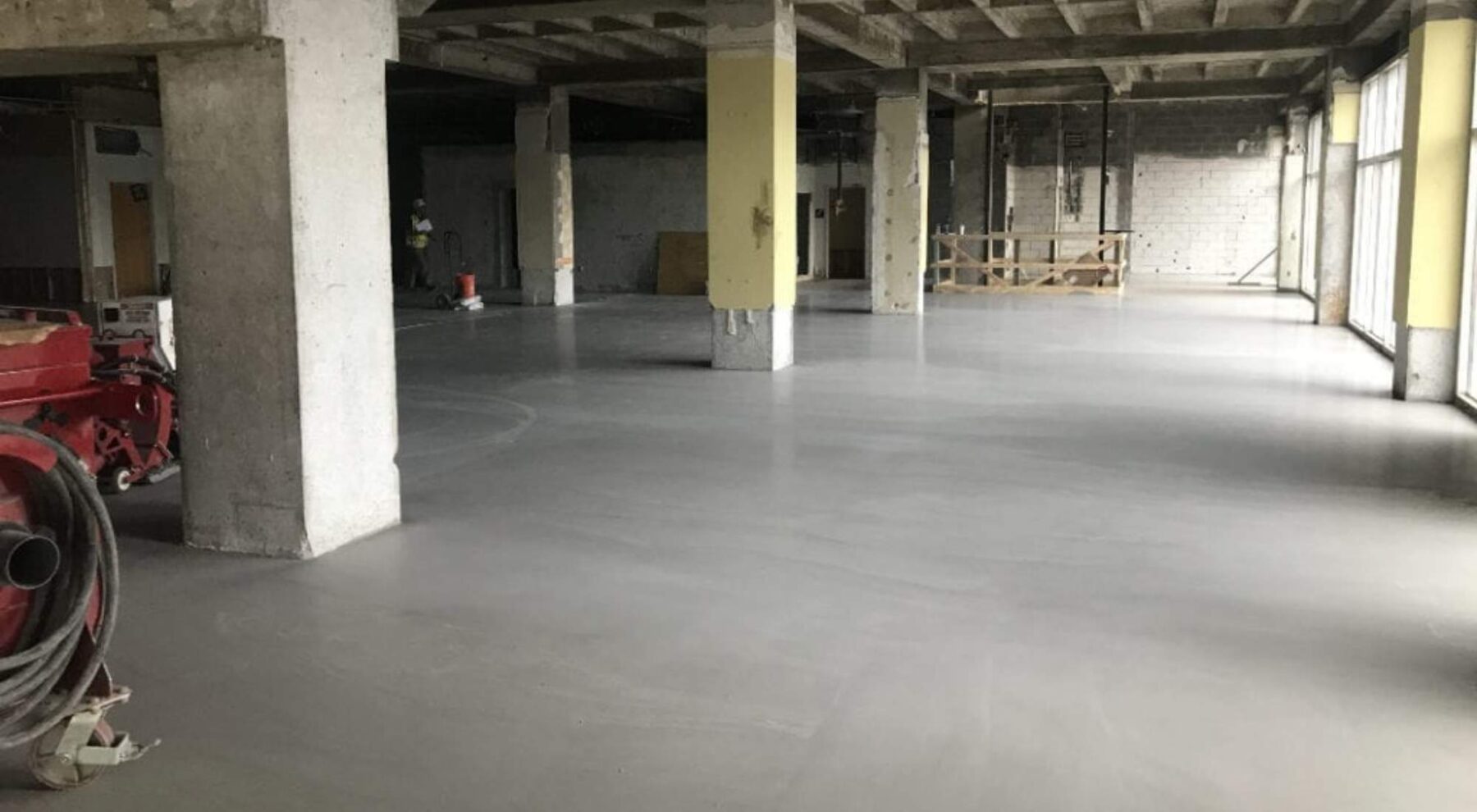 how to level an uneven concrete floor